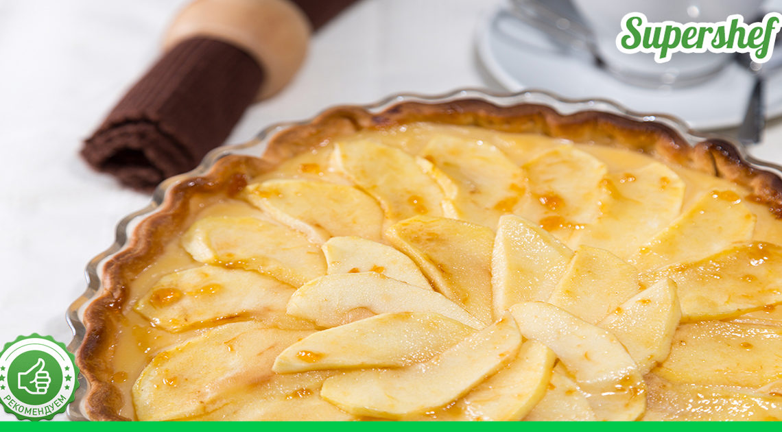 Итальянский пирог с яблоками – кисленькая начинка и хрустящая корочка