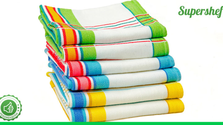 С помощью какого средства кухонные полотенца заблестят – никакой белизны и кипячения!