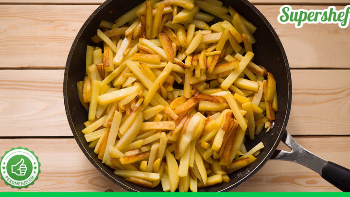 Секретная фишка моей жареной картошки. У других так вкусно не выходит