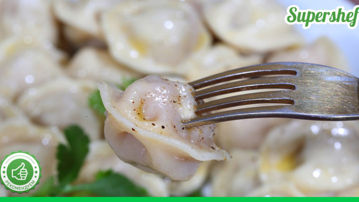 Три секрета вкусных и сочных пельменей. Тесто получается тонким и эластичным