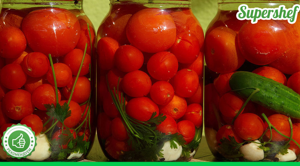 Консервированные помидоры, которые хорошо и долго хранятся