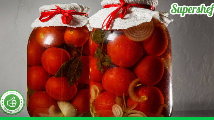 Рецепт свекрови помидоров “По-царски”