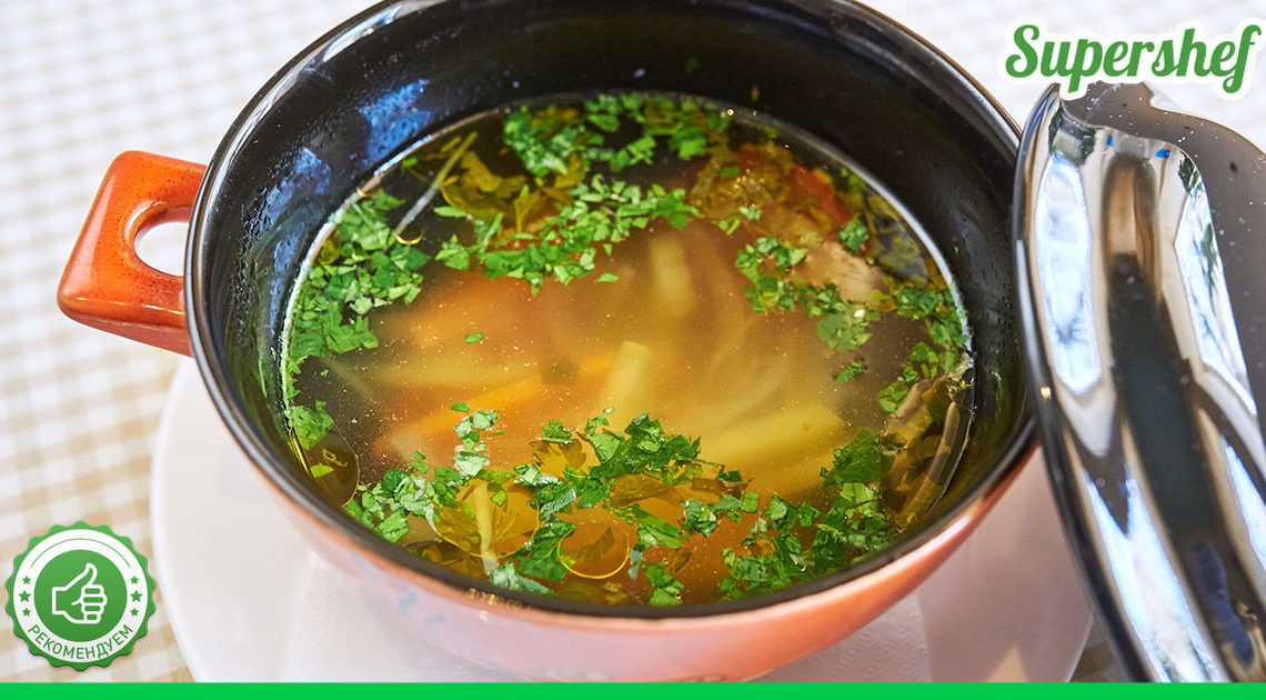 Зелень в супе всегда сохраняет свой естественный цвет. Делюсь секретом