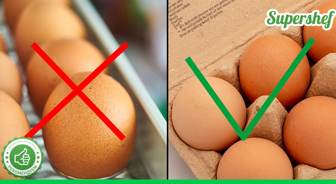 Почему нельзя хранить яйца на дверце холодильника