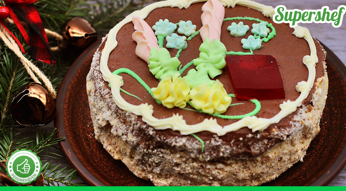 Всеми любимый торт «Киевский» был придуман по ошибке. Как приготовить его дома