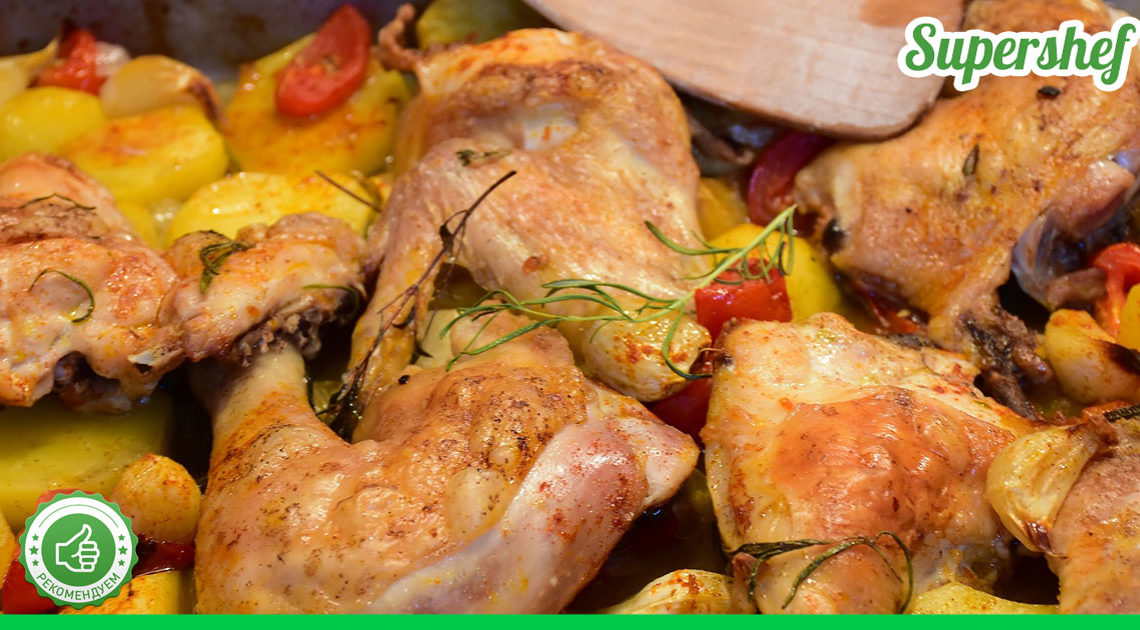 Рецепт максимально мягкой курицы в духовке по французскому способу, который позволит сохранить весь сок внутри