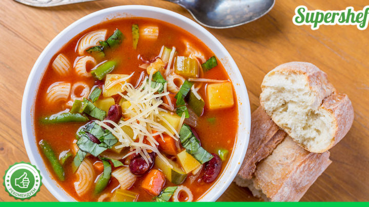 Рецепт итальянского супа “Минестроне”