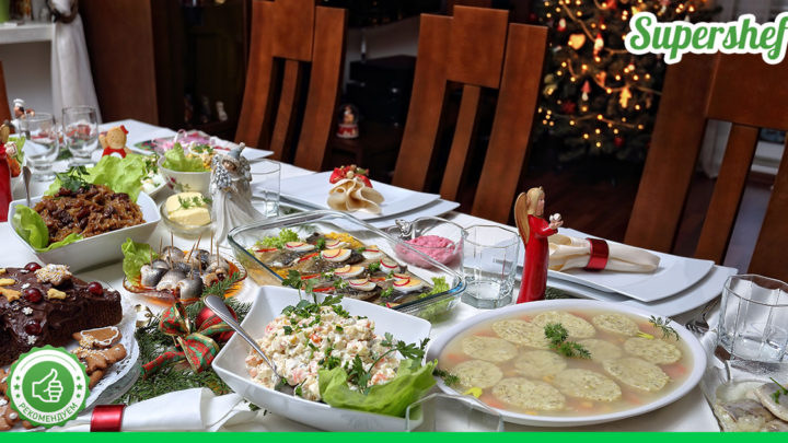 Новый салат для Новогоднего стола – коктейль из огурцов и крабовых палочек