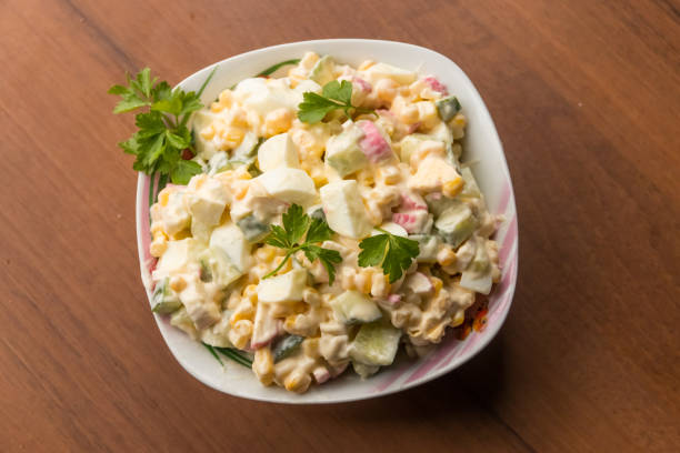Лучший салат с крабовыми палочками. Вкусне закуски вы не пробовали Лучший салат с крабовыми палочками. Вкусне закуски вы не пробовали