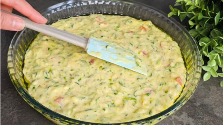 Кабачковый завтрак на скорую руку