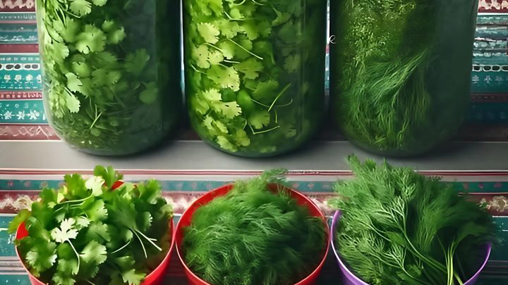 Укроп несложно сохранить свежим