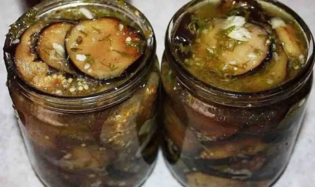 Баклажаны с чесноком на зиму