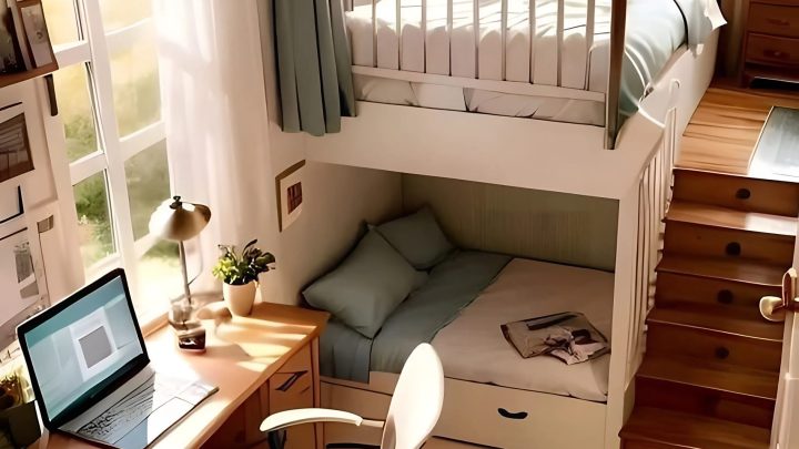 8 практичных решений для компактной детской