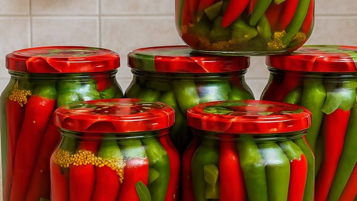 Заготовка острого перца на зиму: идеально подходит для любителей пикантных закусок
