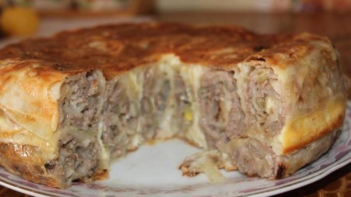 Быстрый пирог из лаваша. Проще простого!